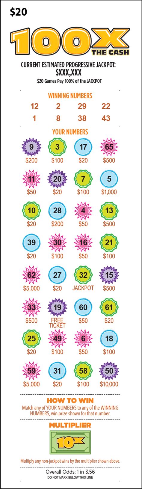 100x cash|NJ Lottery .